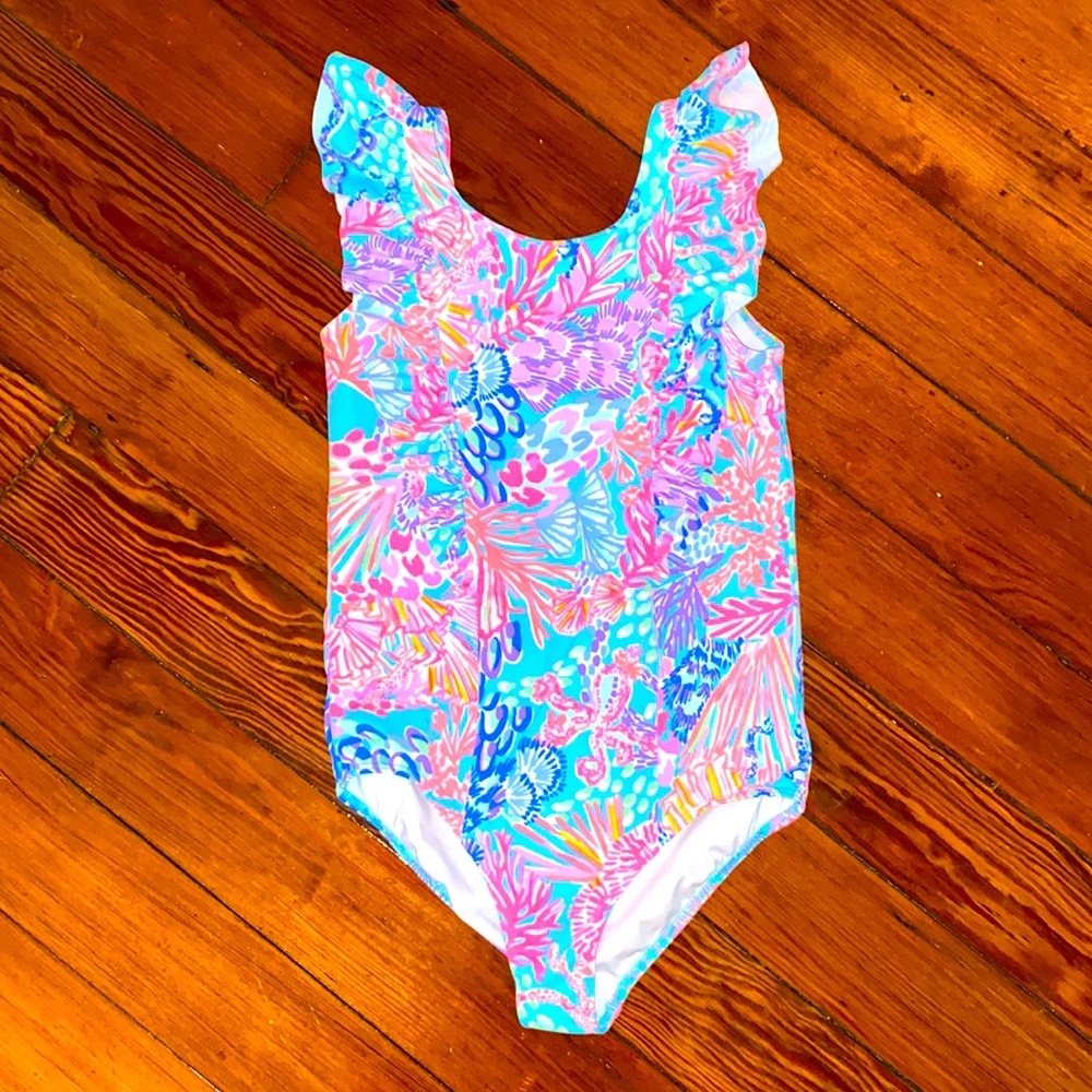 Lilly Pulitzer girls one-piece swim!